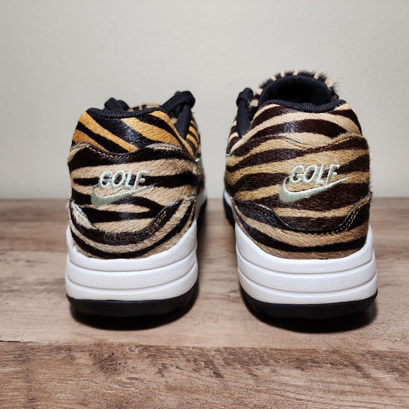Nike Air Max 1 Golf NRG Tiger Golf Shoes DH1301-800 Mens Size 10 - Picture 5 of 11